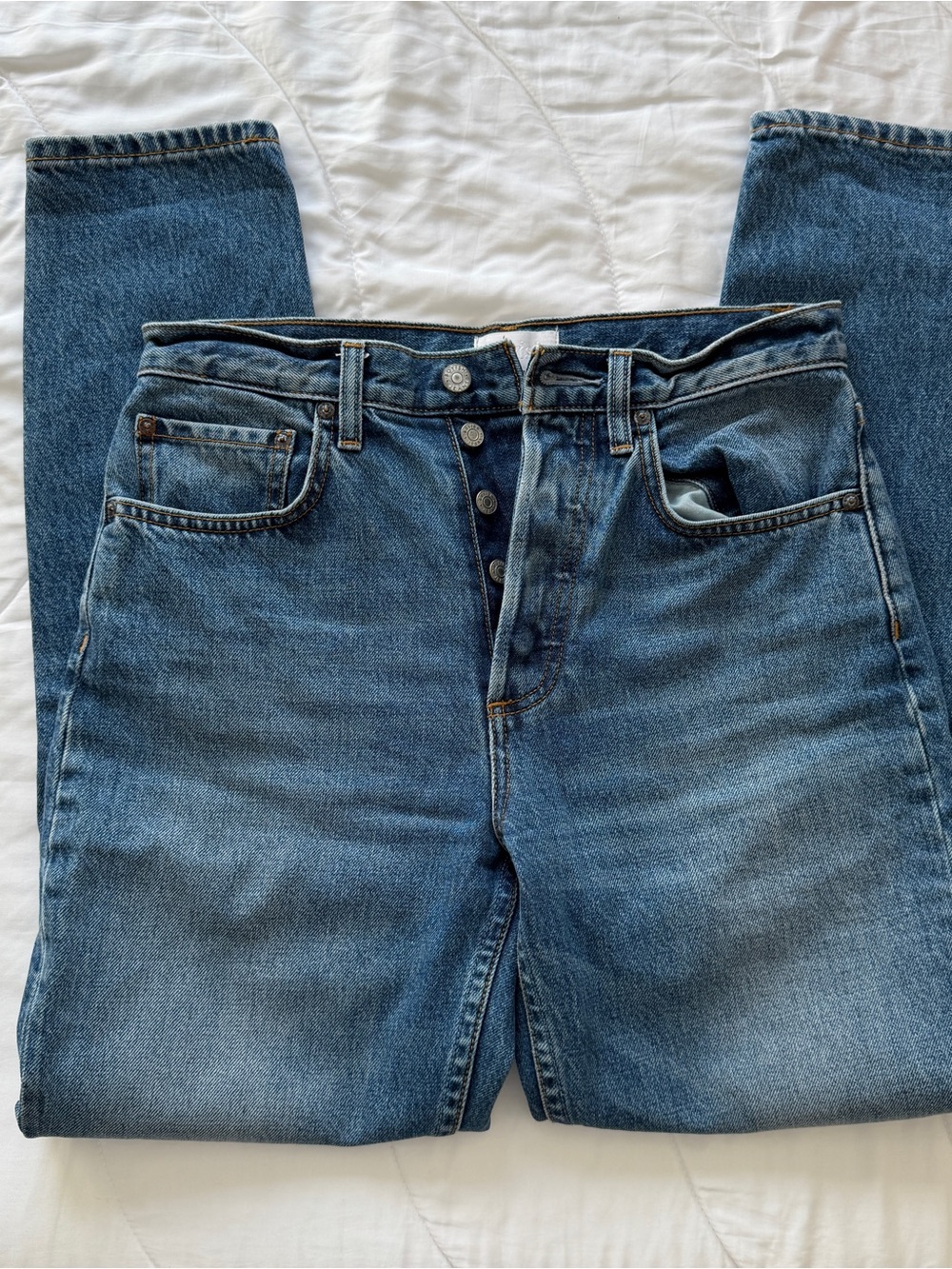 NWOT Boyish by Her Billy High Rise Straight Jeans